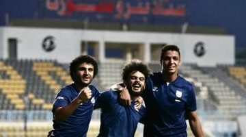 مجموعة الهبوط.. إنبى يتقدم على طلائع الجيش 1-0 فى الشوط الأول