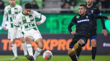 قبل انضمامه إلى الأهلي.. محمد علي بن رمضان يحقق الدوري المجري مع فريق فرينكفاروسي