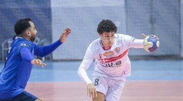 الزمالك ينهي الشوط الأول متقدمًا على الترجي بنصف نهائي كأس أفريقيا لليد