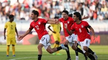 عمر أسامة يتقدم لمنتخب الشباب بالهدف الأول أمام نيجيريا بكأس أمم أفريقيا