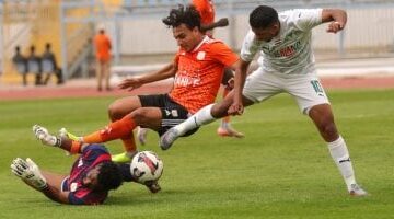 إبراهيم محمد حكما لمباراة حرس الحدود وفاركو فى الدورى