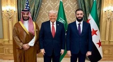 عاجل.. 
                                            ترامب: لم أستشر إسرائيل قبل لقاء الشرع وإيران “تتعلم سريعا” وعلينا دعم غزة