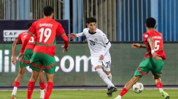 منتخب مصر يخسر من المغرب 0-1 فى نصف نهائى كأس أفريقيا للشباب