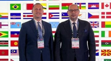 أمير عبد الجواد نائبًا لرئيس الاتحاد العربي للرياضات المائية