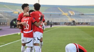 منتخب الشباب يتقدم على نيجيريا بهدف فى الشوط الأول