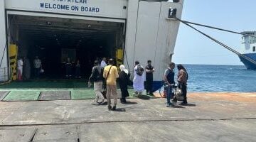عاجل.. 
                                            مغادرة الفوج الثانى من حجاج بيت الله الحرام ميناء نويبع البحرى