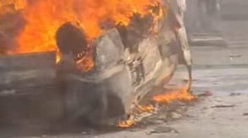 عاجل.. 
                                            حادث تصادم بين 7 سيارات واشتعال النار فى سيارة ملاكى أعلى دائرى المنيب