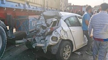 عاجل.. 
                                            المعاينة: مصرع شخص وإصابة 15 فى تصادم 7 سيارات بدائرى البساتين.. صور