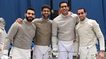 منتخب سلاح السيف يتأهل لربع نهائي كأس العالم في إسبانيا