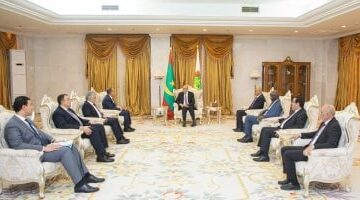 عاجل.. 
                                            وزير الخارجية والهجرة يسلم رسالة خطية من رئيس الجمهورية إلى الرئيس الموريتانى