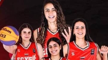 منتخب مصر لكرة السلة 3×3 للسيدات يتوج بالبرونزية في تصفيات كأس العالم