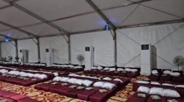 عاجل.. 
                                            رئيس بعثة الحج: استعدادات مكثفة بمخيمات منى وعرفات في انتظار حجاجنا