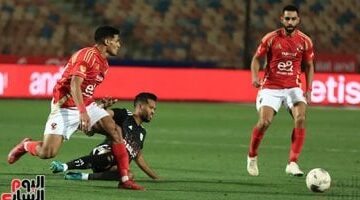 أهداف مباراة الأهلي وفاركو في ليلة تتويج الأحمر بلقب الدوري الممتاز