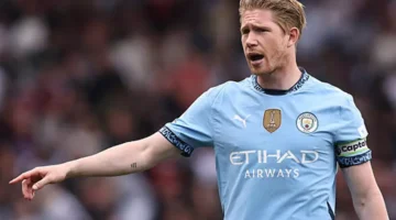 وفاء لمانشستر سيتي.. دي بروين يرفض عرضين مغريين من الدوري الإنجليزي