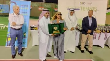 ختام مميز للبطولة العربية الرابعة لرواد التنس في شرم الشيخ