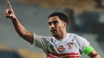 إصابة بشد عضلي وراء استبدال عمر جابر في مباراة الزمالك