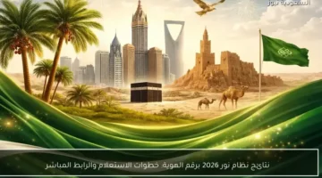 نتائج نظام نور 2026 برقم الهوية أسرع وسيلة لاستخراج تقارير.webp